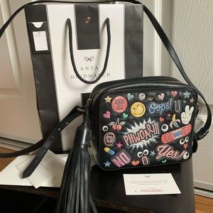 Anya Hindmarch All Over Stickers Crossbody Bag